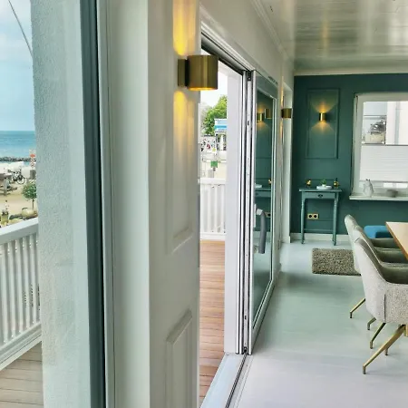 Apartmán Urban Beletage 2 Bis 6 Personen Mit Panorama Meerblick Wlan Gegenueber Vom Häven