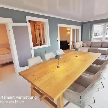 Urban Beletage 2 Bis 6 Personen Mit Panorama Meerblick Wlan Gegenueber Vom * Häven