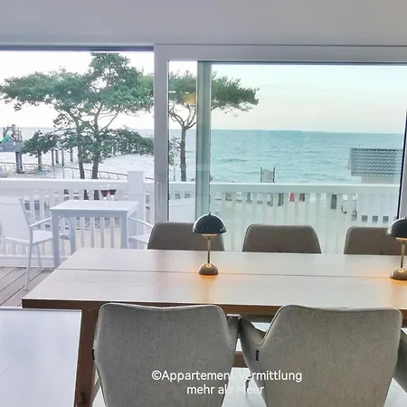 Urban Beletage 2 Bis 6 Personen Mit Panorama Meerblick Wlan Gegenueber Vom Apartmán