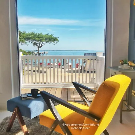 Apartmán Urban Beletage 2 Bis 6 Personen Mit Panorama Meerblick Wlan Gegenueber Vom Häven